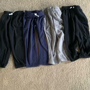 Carter’s boys size 6 fleece pants straight leg and jogger